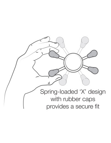 RAM® X-Grip® Phone Mount with RAM® Twist-LockT Suction Cup
