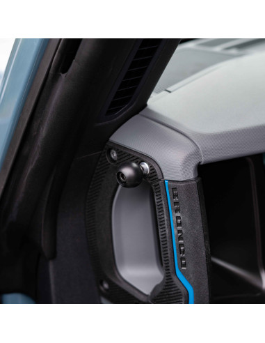 RAM® X-Grip® Large Phone Mount with Grab Handle & A-Pillar M6 Bolt Base