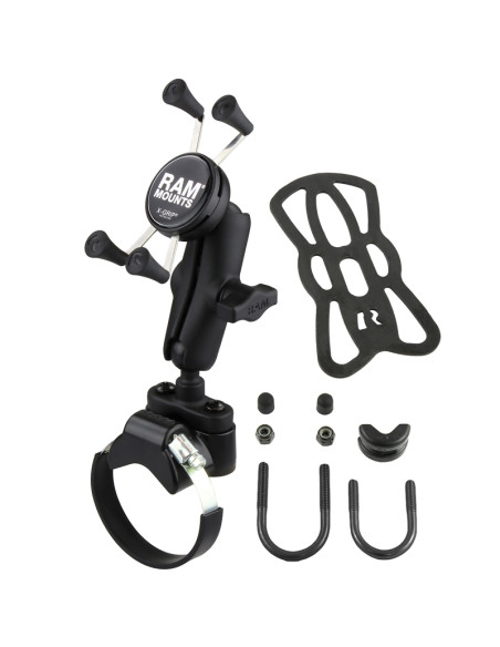RAM® X-Grip® Phone Mount with ATV/UTV Rail Base