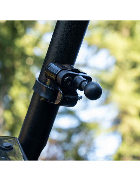 RAM® ATV/UTV Ball Base for Rails up to 3.15" - Zinc