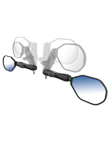 RAM® Tough-MirrorT Kit with M10-1.25 Bases - Long Arm