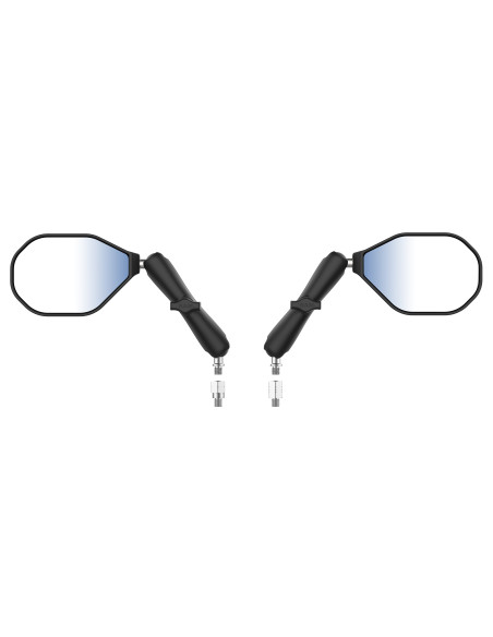 RAM® Tough-MirrorT Kit with M10-1.25 Bases + Reverse Adapter - Long Arm