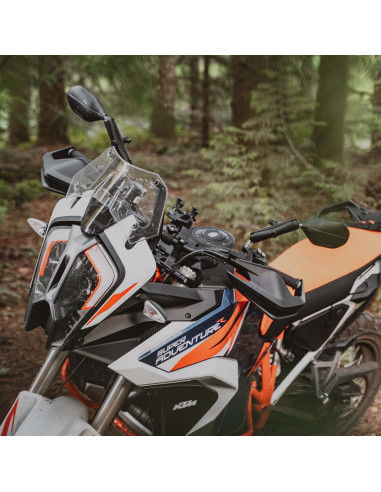 RAM® Tough-MirrorT Kit with M10-1.25 Bases + Reverse Adapter - Long Arm