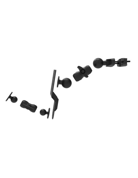 RAM® Universal Forklift Post Mount with Round Plate & Accessory Option