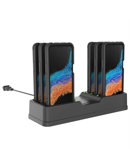 RAM® 6-Port Dock for XCover7, 7 Pro & 6 Pro with OEM or RAM® SkinT