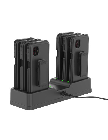 RAM® 6-Port Dock for XCover7, 7 Pro & 6 Pro with OEM or RAM® SkinT