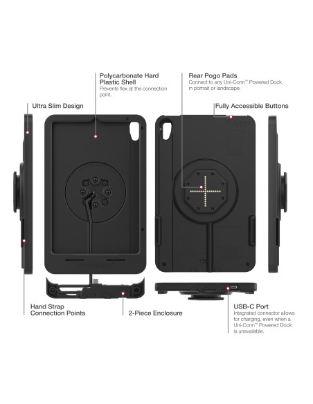 IntelliSkin® Thin-CaseT for iPad mini (A17 Pro) & mini 6 Rear Pogo Pads IntelliSkin® Thin-CaseT for iPad mini (A17 Pro) & mini 6 Rear Pogo Pads