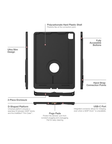 IntelliSkin® Thin-CaseT for Apple iPad Pro 12.9 3rd - 5th Gen IntelliSkin® Thin-CaseT for Apple iPad Pro 12.9 3rd - 5th Gen