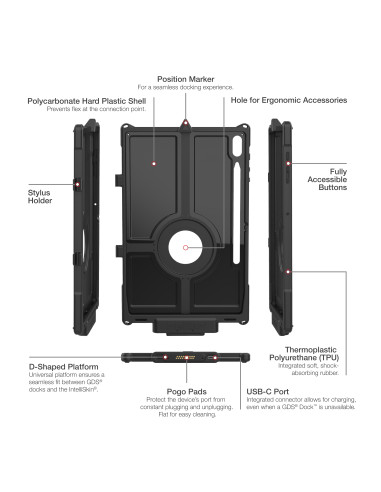 IntelliSkin® Next Gen for Samsung Tab S8+, S7+ & S7 FE 12.4"