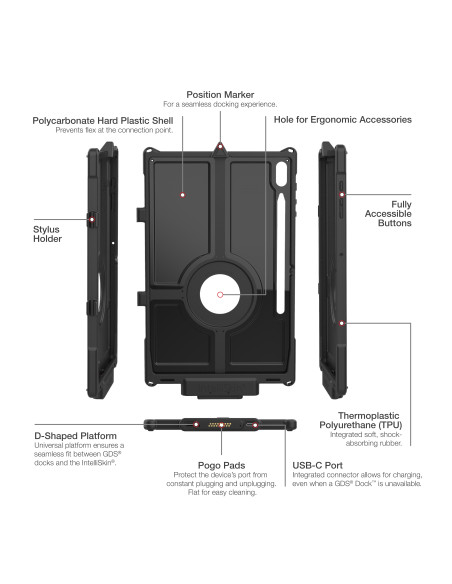 IntelliSkin® Next Gen for Samsung Tab S8+, S7+ & S7 FE 12.4"