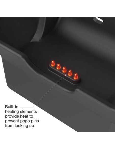 RAM® Locking Powered Dock + USB-A for Honeywell CT40/45/47 - Heated Pins