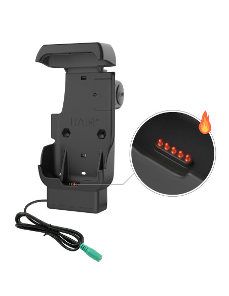 RAM® Powered Dock for Honeywell CT40/45/47 - Heated Pins