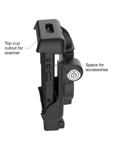 RAM® Locking Powered Dock for Honeywell CT40/45/47