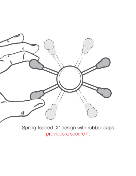 RAM® X-Grip® Large Phone Mount with RAM® Snap-LinkT Tough-ClawT