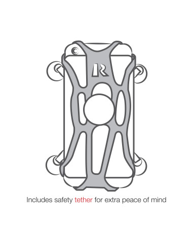 RAM® X-Grip® Large Phone Mount with RAM® Snap-LinkT Tough-ClawT