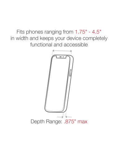 RAM® X-Grip® Large Phone Mount with RAM® Snap-LinkT Tough-ClawT