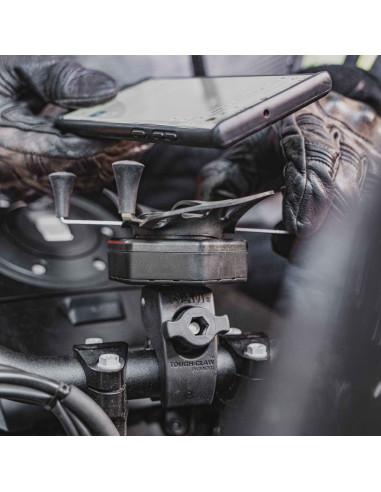 RAM® X-Grip® Large Phone Mount with Vibe-SafeT & Small Tough-ClawT