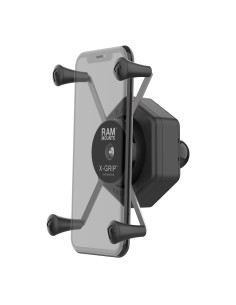 RAM® X-Grip® Large Phone Holder with Ball & Vibe-SafeT Adapter
