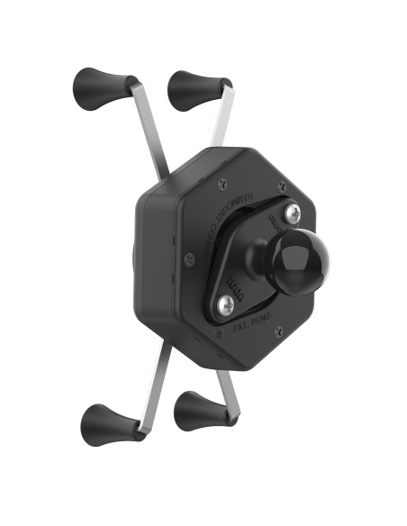 RAM® X-Grip® Large Phone Holder with Ball & Vibe-SafeT Adapter
