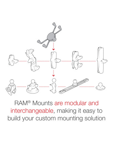 RAM® X-Grip® Large Phone Holder with Ball - B Size