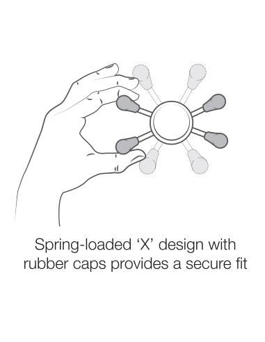 RAM® X-Grip® Universal Phone Holder with Ball - B Size
