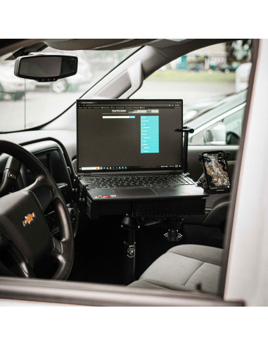 RAM® No-DrillT Laptop Mount for '19-26 Chevy Silverado, Tahoe & More