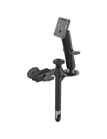 RAM® 8" Upper Pole and Double Ball 75x75mm VESA Mount