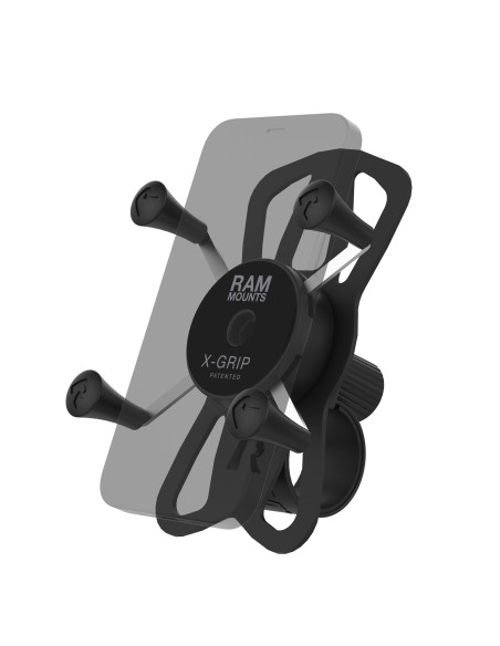 RAM® X-Grip® Phone Mount with RAM® Tough-StrapT Handlebar Base