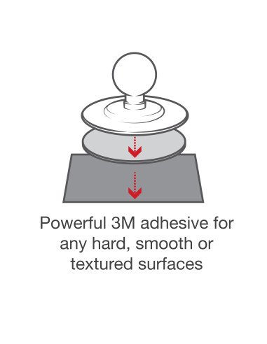 RAM® Flex Adhesive Ball Base