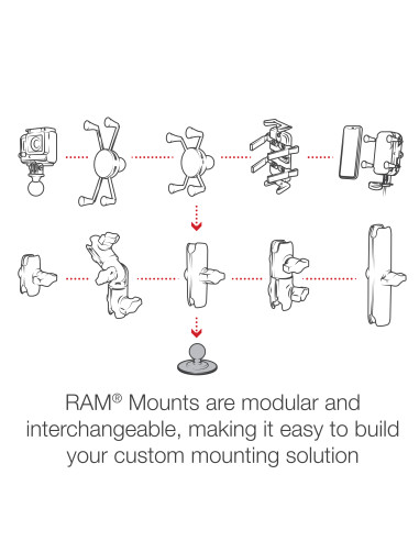 RAM® Flex Adhesive Ball Base