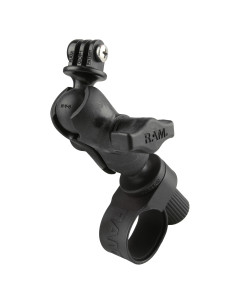 RAM® Tough-StrapT Double Ball Mount with Universal Action Camera Adapter 2