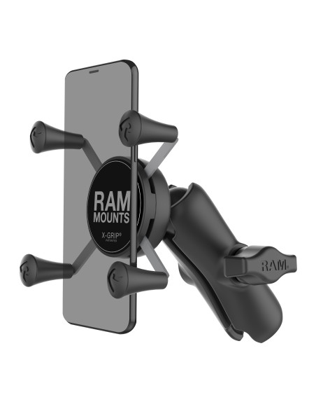 RAM® X-Grip® Phone Holder with Composite Double Socket Arm