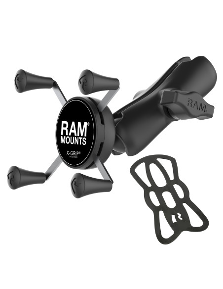 RAM® X-Grip® Phone Holder with Composite Double Socket Arm