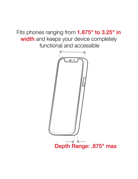 RAM® X-Grip® Phone Holder with Composite Double Socket Arm