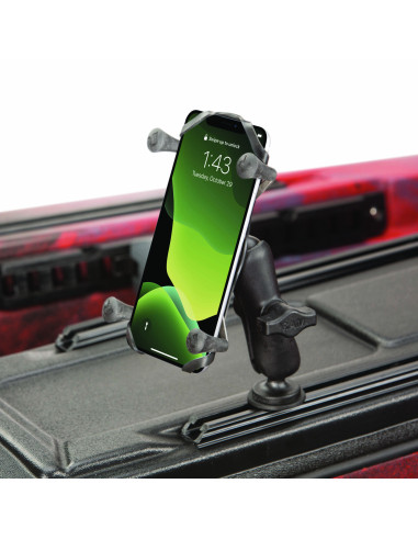 RAM® X-Grip® Phone Holder with Composite Double Socket Arm