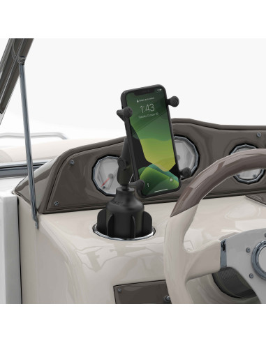 RAM® X-Grip® Phone Holder with Composite Double Socket Arm