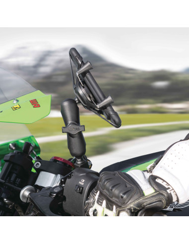 RAM® X-Grip® Phone Holder with Composite Double Socket Arm