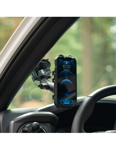 RAM® Quick-GripT Phone Mount with RAM® Twist-LockT Suction Cup Base