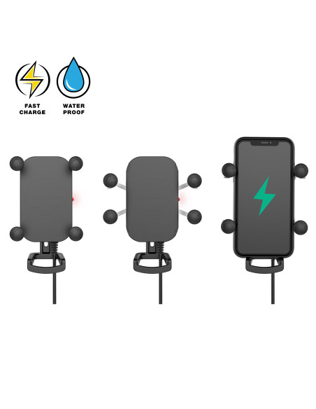 RAM® Tough-ChargeT 15W Wireless Charging Suction Cup Mount