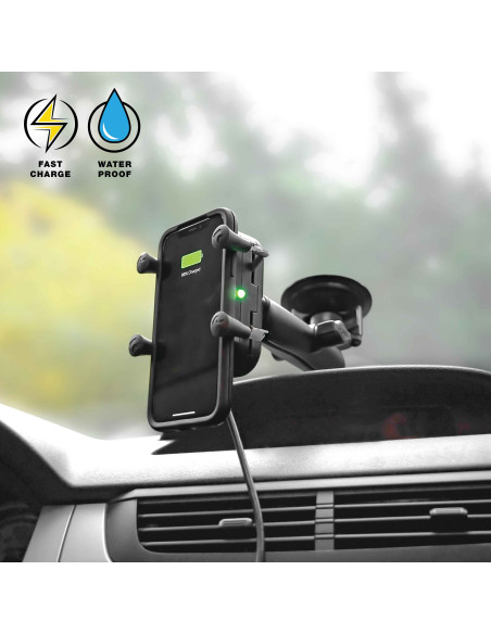 RAM® Tough-ChargeT 15W Wireless Charging Suction Cup Mount