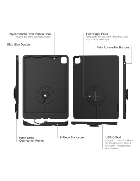 IntelliSkin® Thin-CaseT for iPad Pro 12.9 3rd - 5th Gen (Rear Pogo Pads) IntelliSkin® Thin-CaseT for iPad Pro 12.9 3rd - 5th Gen (Rear Pogo Pads)
