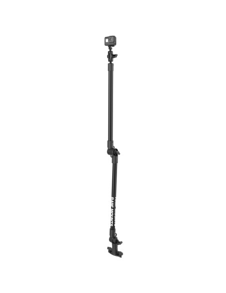 RAM® Tough-PoleT 48" Camera Mount with Double Pipe & Dual Track Base