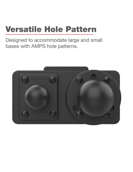 RAM® Dashboard Mounting Plate for '18-26 Freightliner Cascadia RAM® Dashboard Mounting Plate for '18-26 Freightliner Cascadia