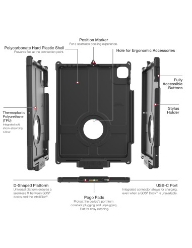 IntelliSkin® Next Gen for iPad Pro 13 (M4), Air 13 (M2 & M3), & Pro 12.9