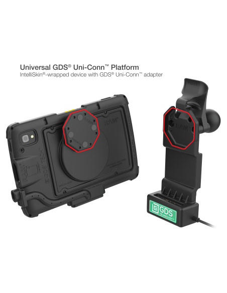 GDS® Uni-ConnT Adapter for Zebra ET4x 8" Tablet