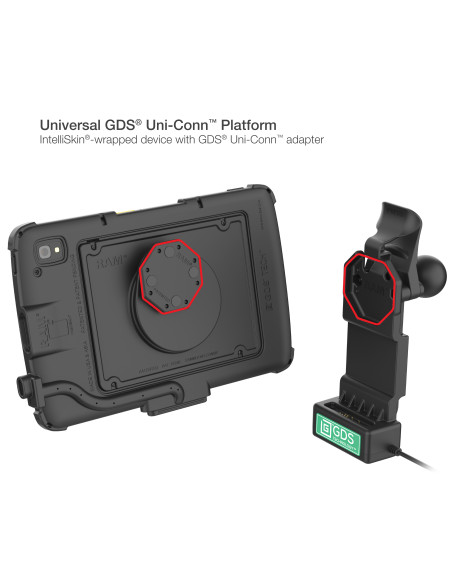 GDS® Uni-ConnT Adapter for Zebra ET4x 10" Tablet