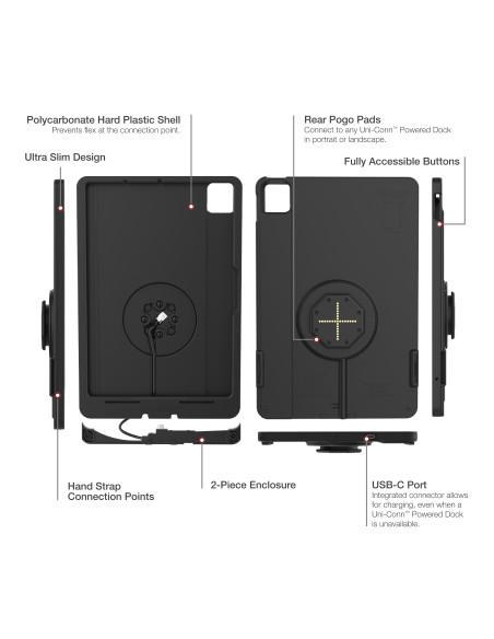 IntelliSkin® Thin-CaseT for iPad Pro 11 (M4) (Rear Pogo Pads)