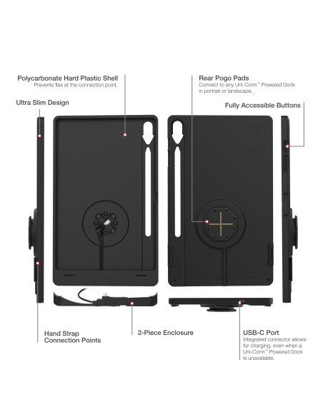 IntelliSkin® Thin-CaseT for Samsung Tab S10+, S9+ & S9 FE+ (Rear Pads) IntelliSkin® Thin-CaseT for Samsung Tab S10+, S9+ & S9 FE+ (Rear Pads)
