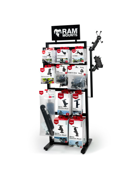 RAM® Standing Floor Display with Pegs