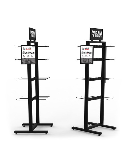 RAM® Standing Floor Display with Pegs